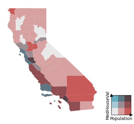 Plotting – bivariate_choropleth